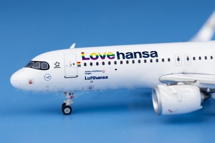 1:400 Phoenix Lufthansa AIRBUS A320neo Passenger Airplane Diecast Aircraft Model