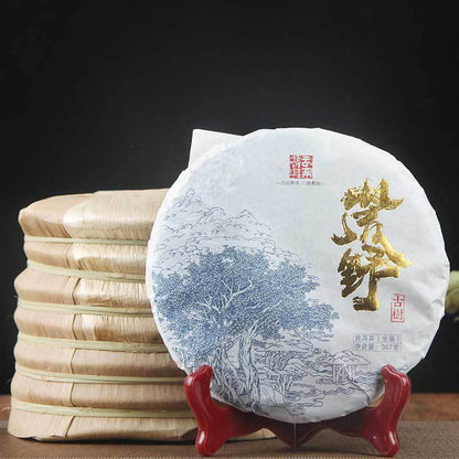 Raw Pu Erh Tea Cake Yunnan Highland Ancient Tree Sheng Pu erh 357g