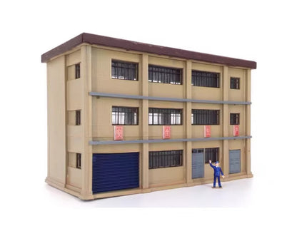 1：87 Train Model Scene 3 Floors of The Entire Locomotive Depot（No Dolls）