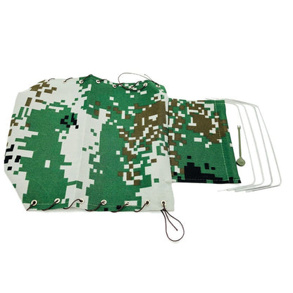 Canvas Truck Hood Cover Cloth For WPL B-16/B-16K Militar Vehicle Roc 1:16 RC Car
