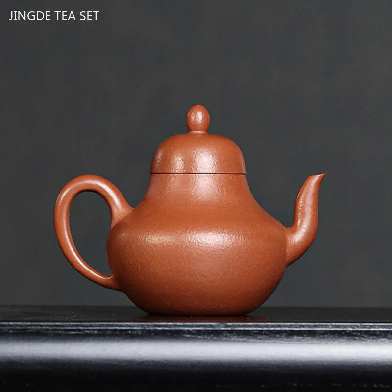 160ml Purple Clay Teapot Filter Teapot Tea Infuser Handmade Beauty Teaware set