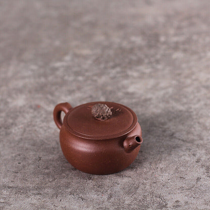 Traditional Craft Health Care Real Yixing Zisha Jiangpo Clay Tea Pot Handmade