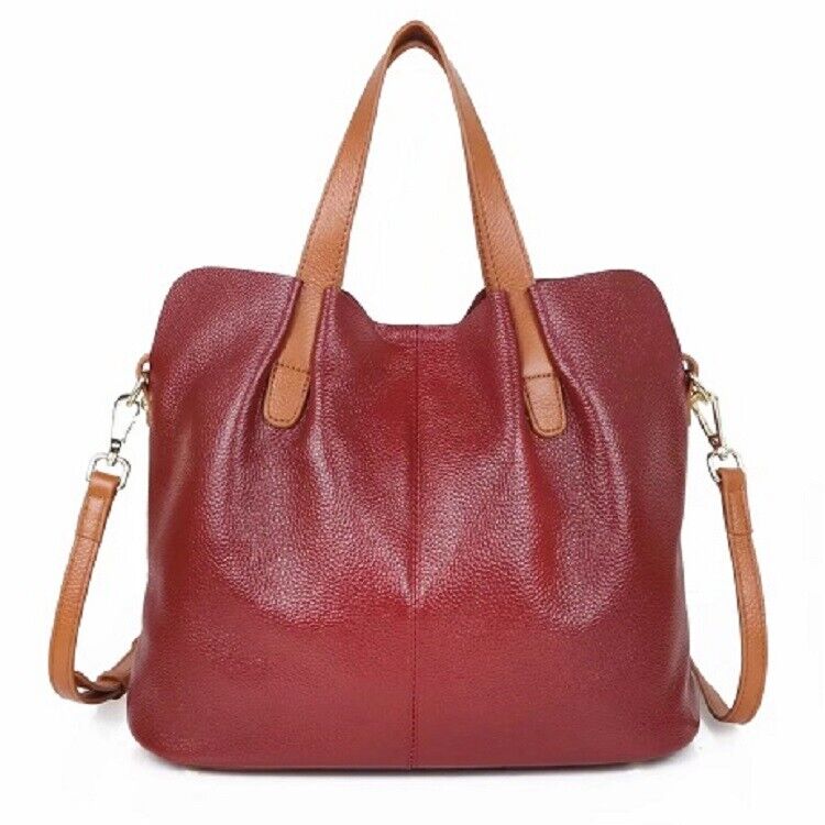 Genuine Leather Women's Bag Handbags Tote Messenger Shoulder Cossbody Bags