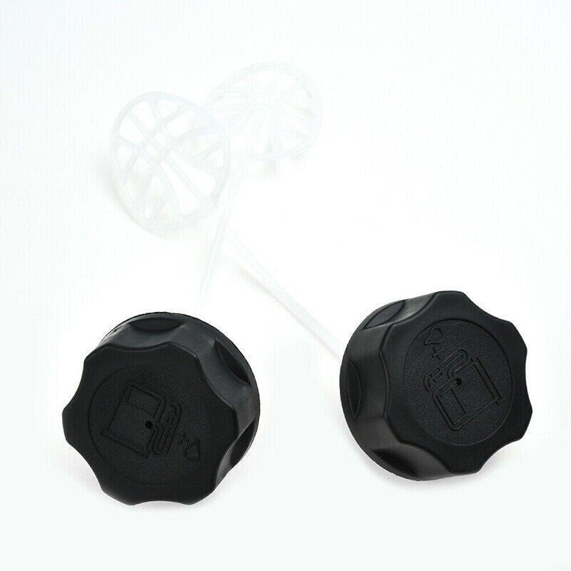 2PCS Plastic Fuel Tank Cap For Universal Strimmer Hedge Trimmer Brush Cutter