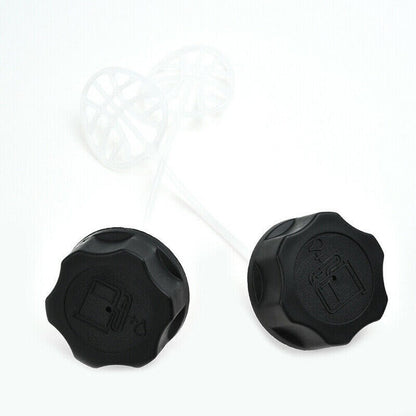 2PCS Plastic Fuel Tank Cap For Universal Strimmer Hedge Trimmer Brush Cutter