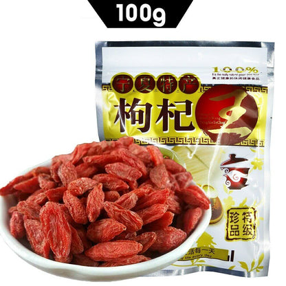 2023 Goji Berries Bulk Wolfberry Goji Berry Tea Chinese Herbal Tea 100g