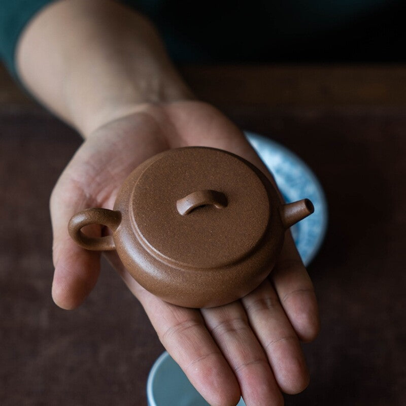 Original Ore Yixing Zisha Duan Clay Marked Tea Pot 10 Infuser Holes Handmade Pot