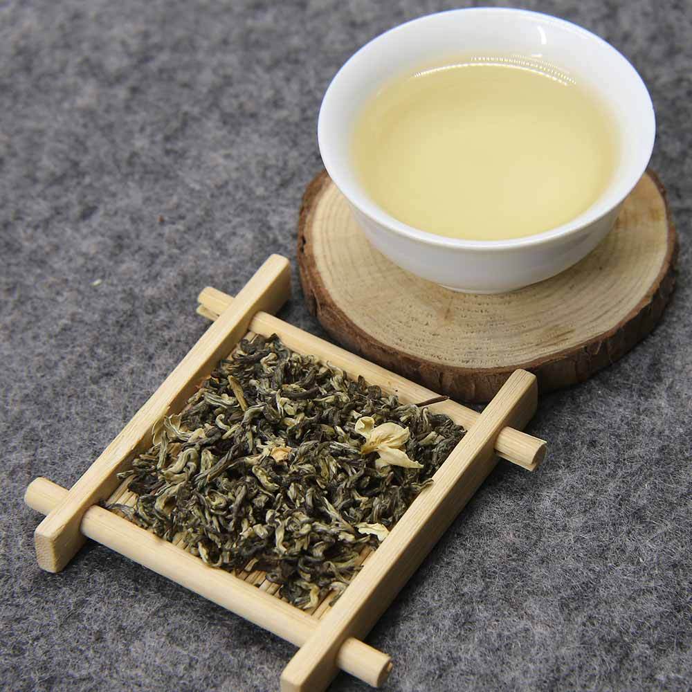 Jasmine Flower Chinese Green Tea Loose Leaf Dried White Jazmine Flower Tea