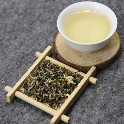 Jasmine Flower Chinese Green Tea Loose Leaf Dried White Jazmine Flower Tea