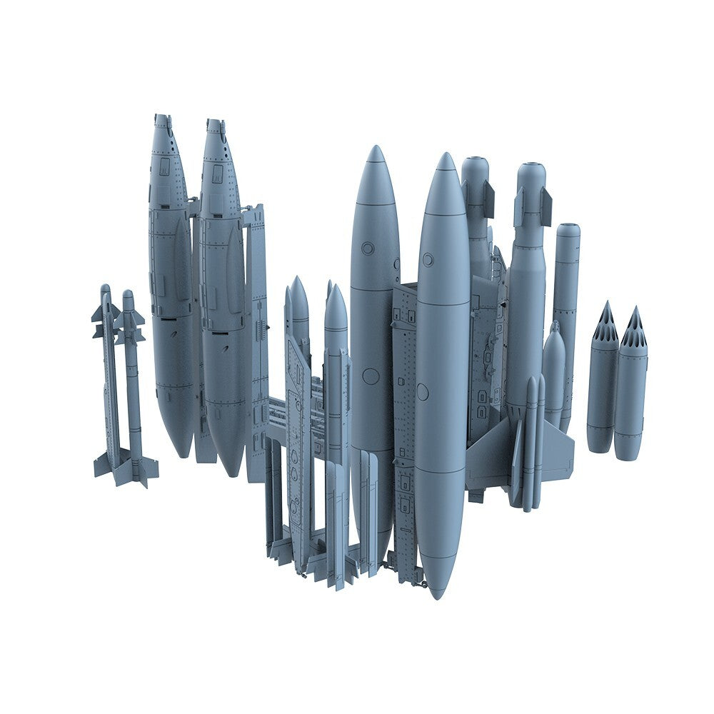 Yao's Studio LYRG72905 1/72 Model Upgrade Sets Mirage 2000 Mounts Combined