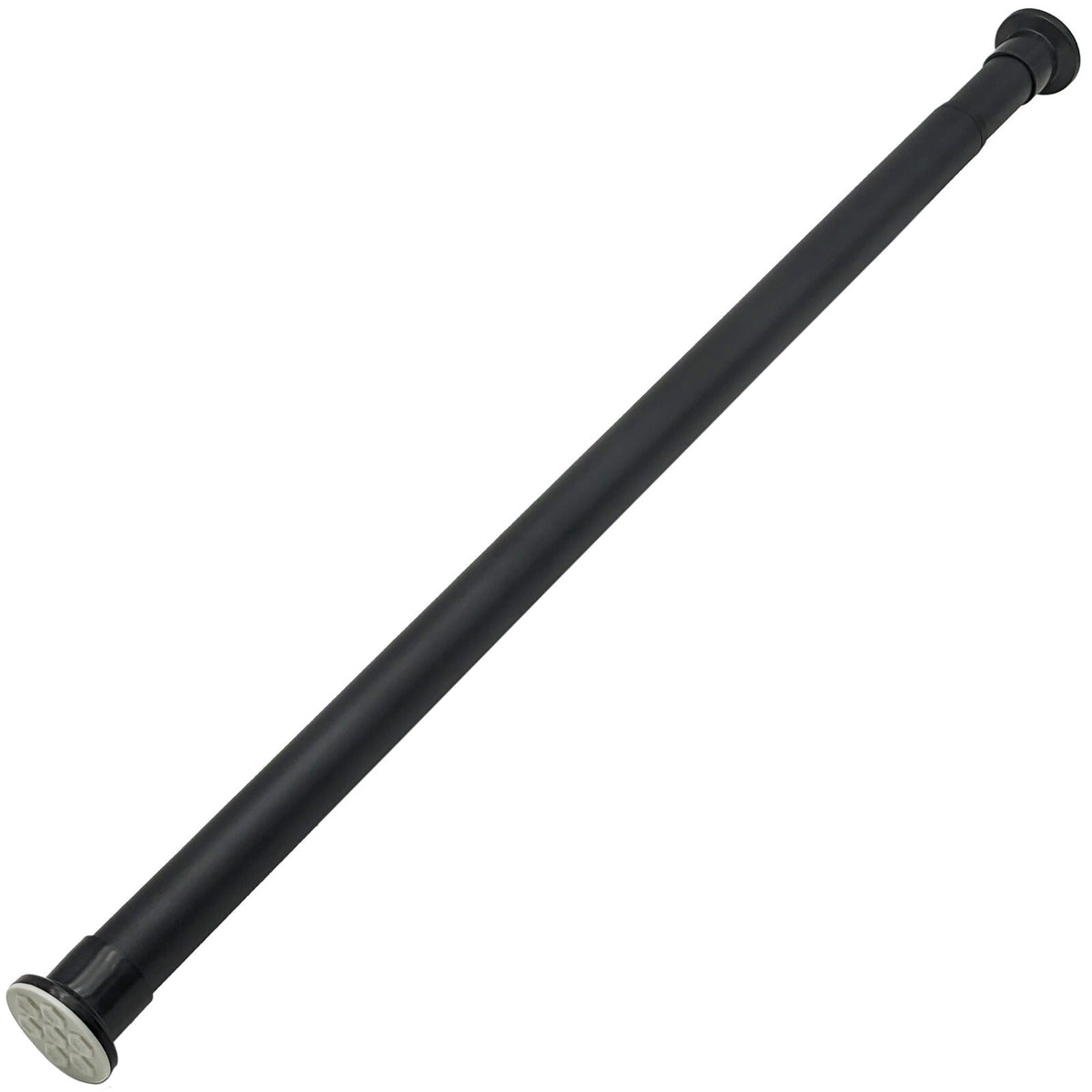 Adjustable 29-inch to 47-inch Steel Curtain Rod for Shower, Doorway, Window