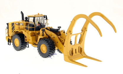 1:50 DM 988K WHEEL LOADER WITH LOG GRAPPLE Construction Machine Diecast Model