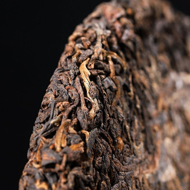 Yunnan Yiwu Ripe Pu-erh Tea Cake Qizi Premium Puer Cooked Tea Pu'er Shu 357g