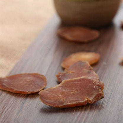 Red Ginseng Slices Dry Ginseng Root 10 Years Healthy Of Herbs 100g High Quality