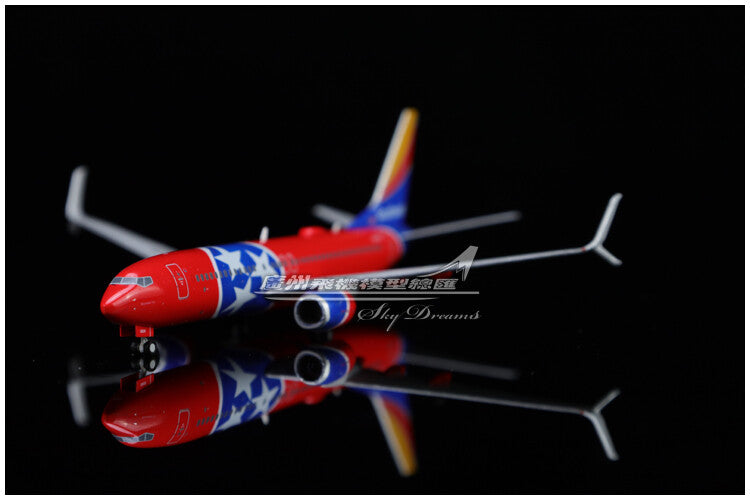 1:400 GeminiJets Southwest BOEING B737-800 Airplane Diecast Aircraft Model
