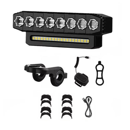 8*LED+20*SMD Lamp Core Bicycle Front Headlight Super Bright LED Bike Light
