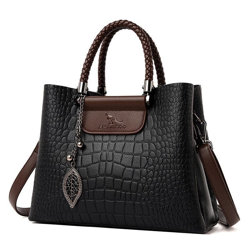 3 Layers Pocket Handbag Women Handbags Ladies Shoulder Messenger Bags Tote