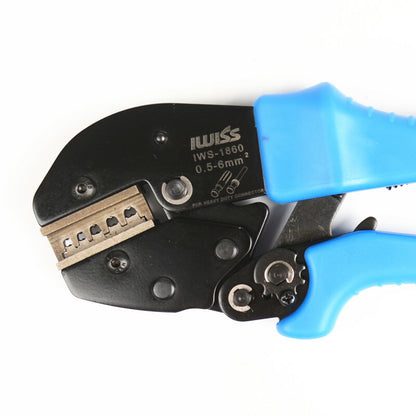 IWISS IWS-1860 Crimping Pliers for Heavy Duty Connector Cold Press Pliers