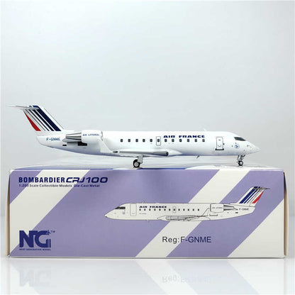 1:200 NG Model AIR FRANCE BOMBARDIER CRJ100 Airplane Diecast Aircraft Model