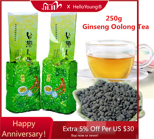 Lose Weight Ginseng Tieguanyn Tea 250g Ginseng Tea Famous China Taiwan Oolong Tea-