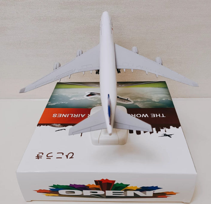 20CM DELTA BOEING 747-400 N670US Passenger Aircraft Plane Diecast Airplane Model