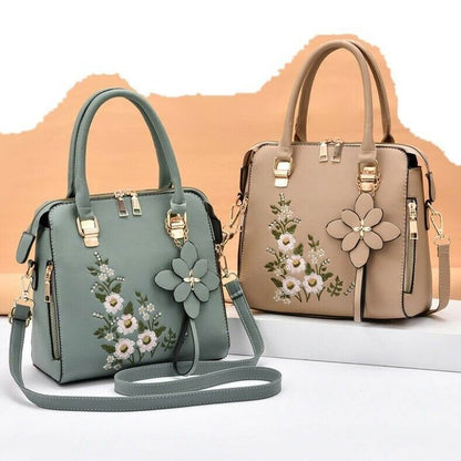 Woman Handbag Ladies Shoulder Bag Female Crossbody Bag Tote Luxury Rich Flower