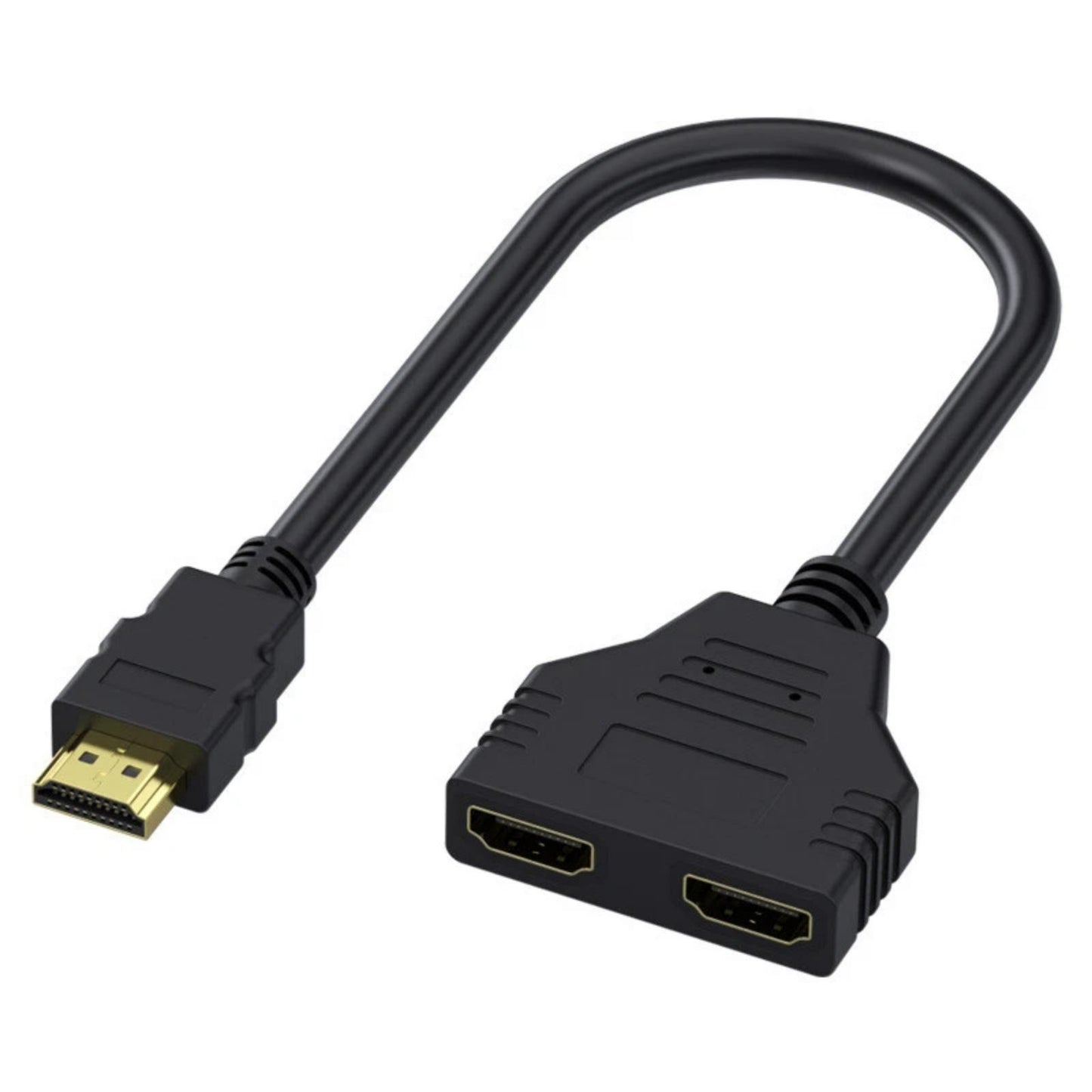 HDMI 1 in 2 out Splitter Crossover Male To Dual Female 2.0 Converter HD cable