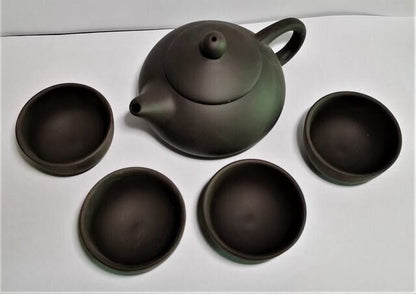 Chinese Yixing Zisha Teapot Set 140ml