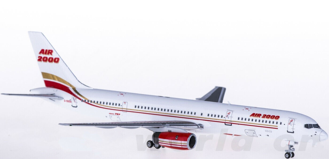 1:400 NG Model AIR 2000 BOEING 757-200 Passenger Airplane Diecast Aircraft Model