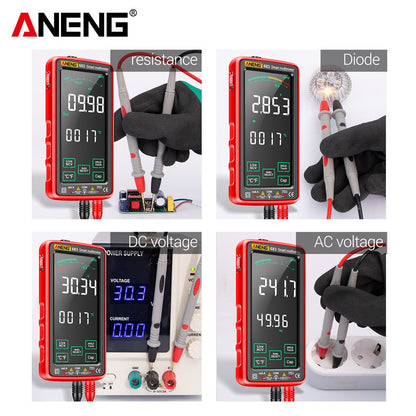 ANENG High-end Touch Smart Multimeter 6000 Counts Multimetro Test Rechargeable