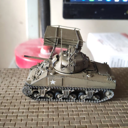 1/72 Us M4 Sherman T34 Calliope Tank Painting Completion Model