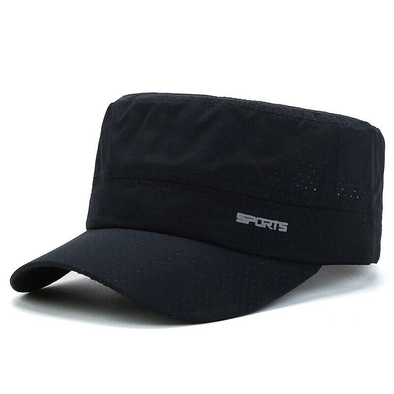 Neutral Hat Retro Cap Flat Cap Cotton Cap Military Cap Retro Temperament Stylish
