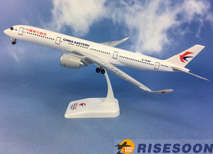 33CM 1:200 Risesoon CHINA EASTERN AIRBUS A350-900 Airplane ABS Plastic Model