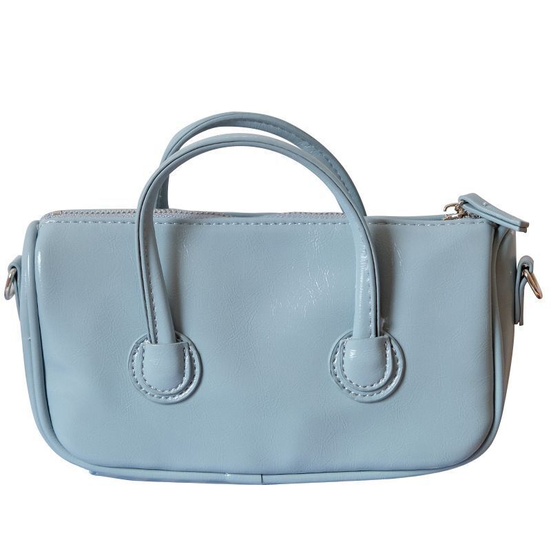 Small Bag Two Shoulder Straps Bag Crossbody Purse Versatile Handbag Shoulder 1PC