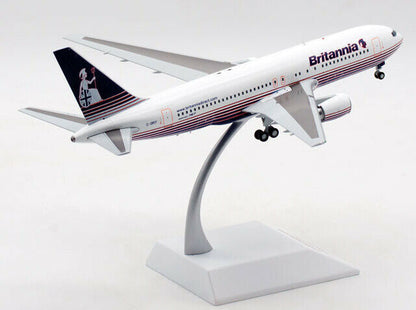 1:200 25CM JC Wings Britannia BOEING 767-200ER Passenger Airplane Diecast Model
