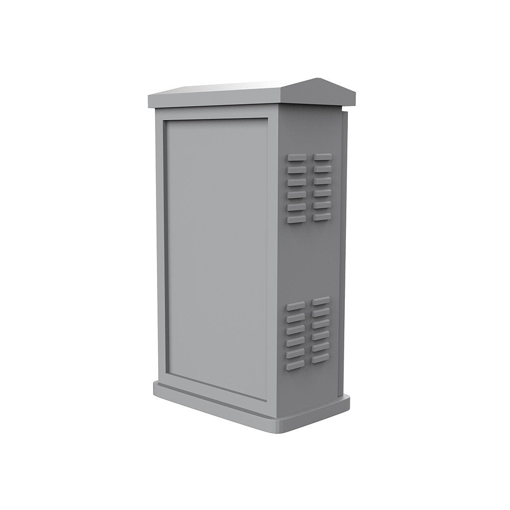 Yao's Studio LYT76011 1/76Power Transformer Cabinet Model Railroads Display Prop