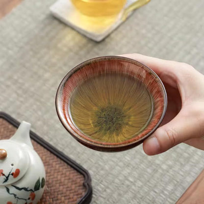 100ml Ceramic Master Cup Built Cup Tea Cup Single Cup Household Kung Fu Tea Set