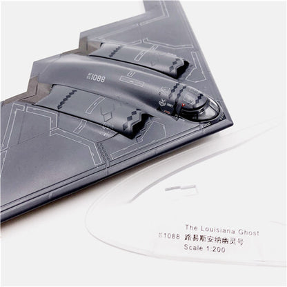 FLOZ U.S. B-2A stealth bomber Spirit of Louisiana 1088 1/200 Pre-builded Model