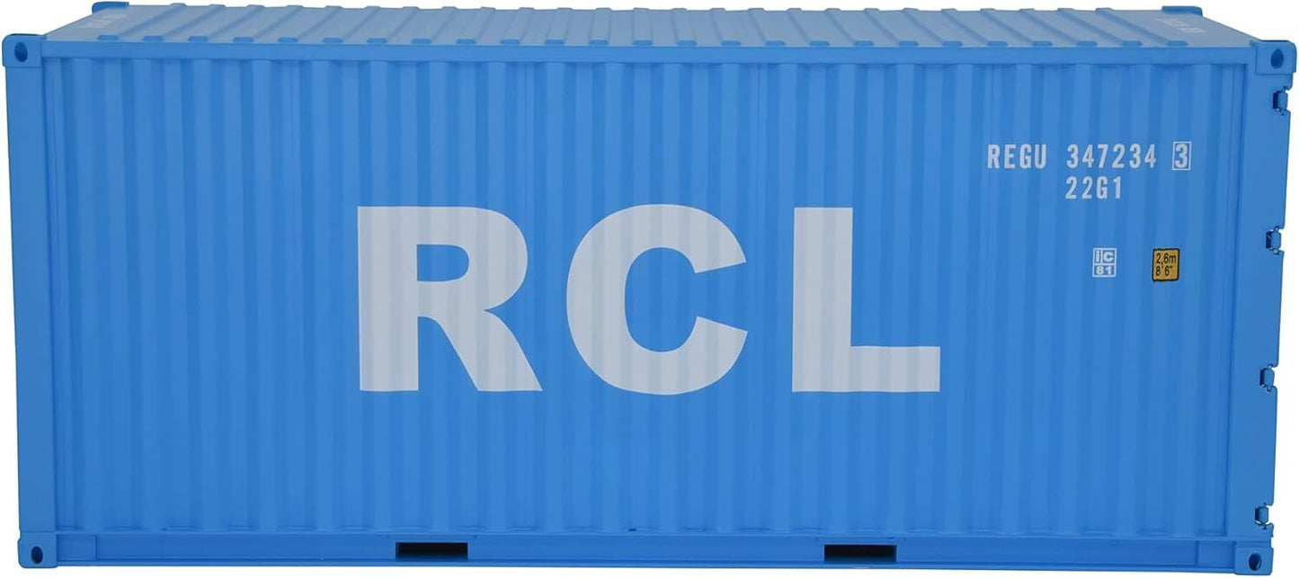 1:20 RCL 20GP Shipping Container Model Abs Resin & Wood Toy Home Decoration Gift