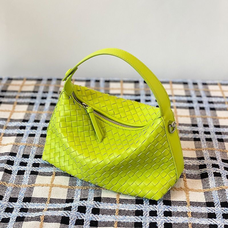 Tote Bag Zipper Handbag Soft Cow Leather Shoulder Bag Crossbody Purse 22*11*13CM