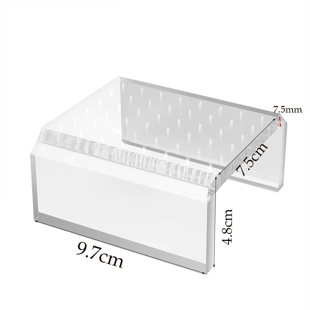 Jewelry Display Board Clear Acrylic Earrings Nose Tongue Studs Organizer Holders