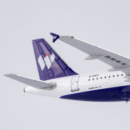 1:400 NGmodels West Air Airbus A319 Passenger Airplane Diecast Model