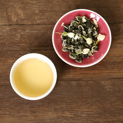 GOARTEA Nonpareil Supreme Jasmine Tea Jasmine Tea Silver Green Tea Snow White-