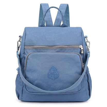 Fashion Women Backpack School Bags Nylon Cloth Waterproof Backpack Large Bookbag