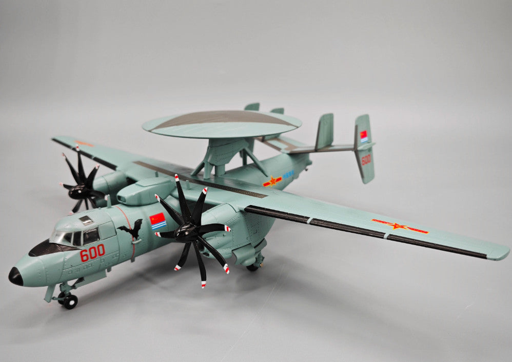 1:72 KJ-600 AWACS Early Warning Aircraft Plane Diecast Military Airplane Model