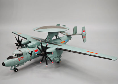 1:72 KJ-600 AWACS Early Warning Aircraft Plane Diecast Military Airplane Model