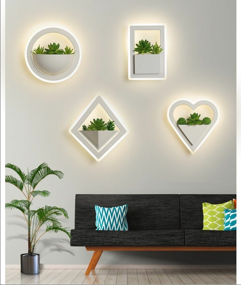 Art Plant Wall Light - Thumbnail 2