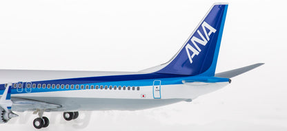 1:200 Hogan ANA BOEING 737 MAX 8 Passenger Airplane ABS Plastic Aircraft Model