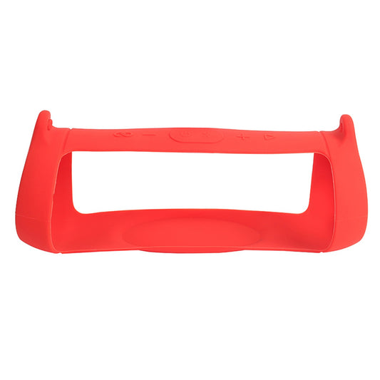 Red Silicone Case Cover Travel Protector For JBL Charge 5 Bluetooth Speaker