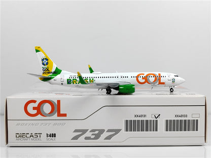 1:400 JC Wings GOL BOEING B737-800 Passenger Airplane Diecast Aircraft Model